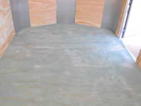 New SALE ***    Enclosed Trailer  7 x 14  RAMP DOOR   WHITE  In Color   7000 GVWR   6' 3"  Interior