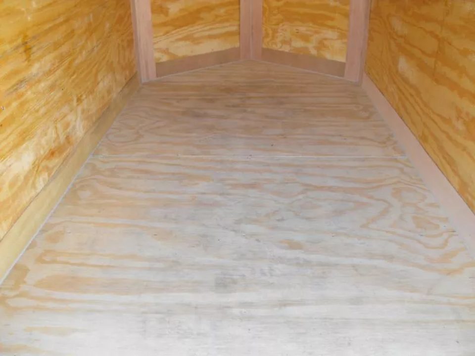 New Trailer 5 X 8  Ramp Door   5'  Tall White In Color All Tube Built