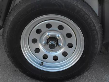 New Trailer 5 X 8  Ramp Door   5'  Tall White In Color All Tube Built