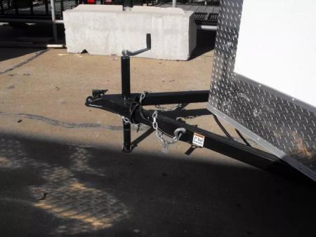 New Trailer 5 X 8  Ramp Door   5'  Tall White In Color All Tube Built