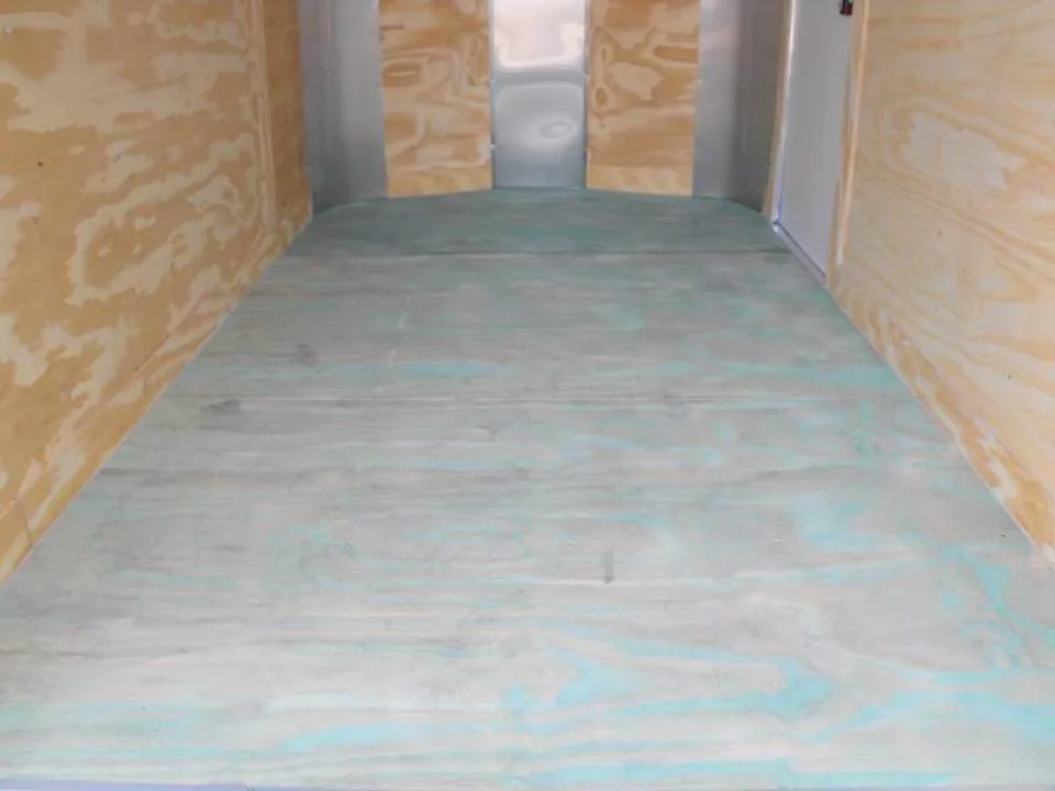 New Enclosed Trailer 6 X 10 Ramp 6' 3"  Silver Mist In Color 030 Skin  All Tubular Construction