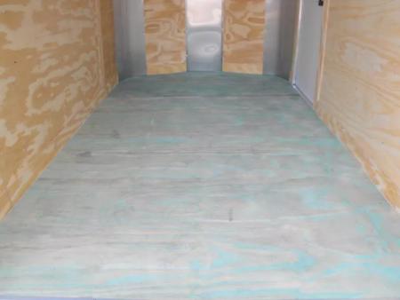 New Enclosed Trailer 6 X 10 Ramp 6' 3"  Silver Mist In Color 030 Skin  All Tubular Construction