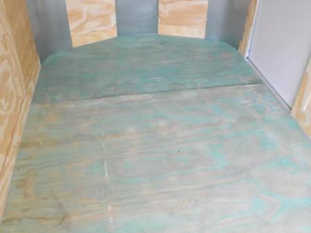 New Enclosed Trailer 6 X 10 Ramp 6' 3"  Silver Mist In Color 030 Skin  All Tubular Construction