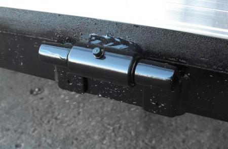 New Enclosed Trailer 6 X 10 Ramp 6' 3"  Silver Mist In Color 030 Skin  All Tubular Construction