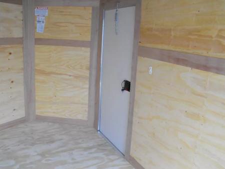 New Trailer 6 X 10  Ramp Door   6'  Tall White In Color ( 080 Skin )