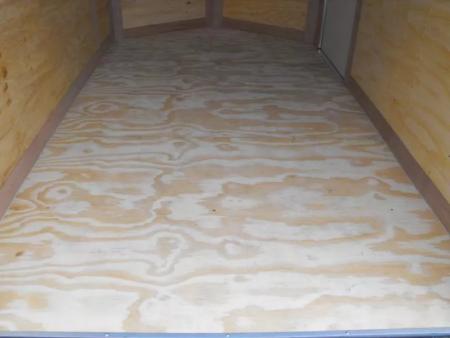 New Trailer 6 X 10  Ramp Door   6'  Tall White In Color ( 080 Skin )