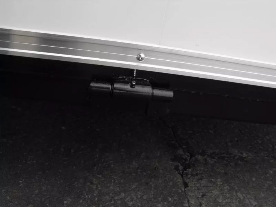 New Trailer 7 X 10  Ramp Door   6'  Tall White In Color ( 080 Skin )