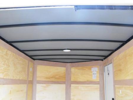 New Trailer 7 X 10  Ramp Door   6'  Tall White In Color ( 080 Skin )