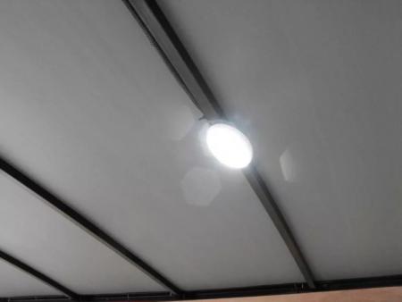 New Enclosed Trailer 7 x 12 BARN DOOR Silver Color 080 Skin 7K _6' 6" Int