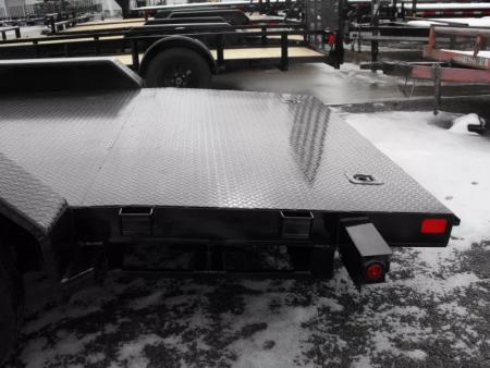 New Buck Dandy Car Hauler   83 X 18   3.5' Dove (7000 GVWR)  Metal Deck Car Hauler
