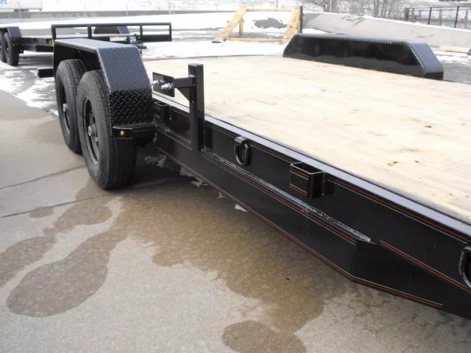 New Buck Dandy Car Hauler   83 X 20   4' Dove (9900 GVWR)   Car Hauler