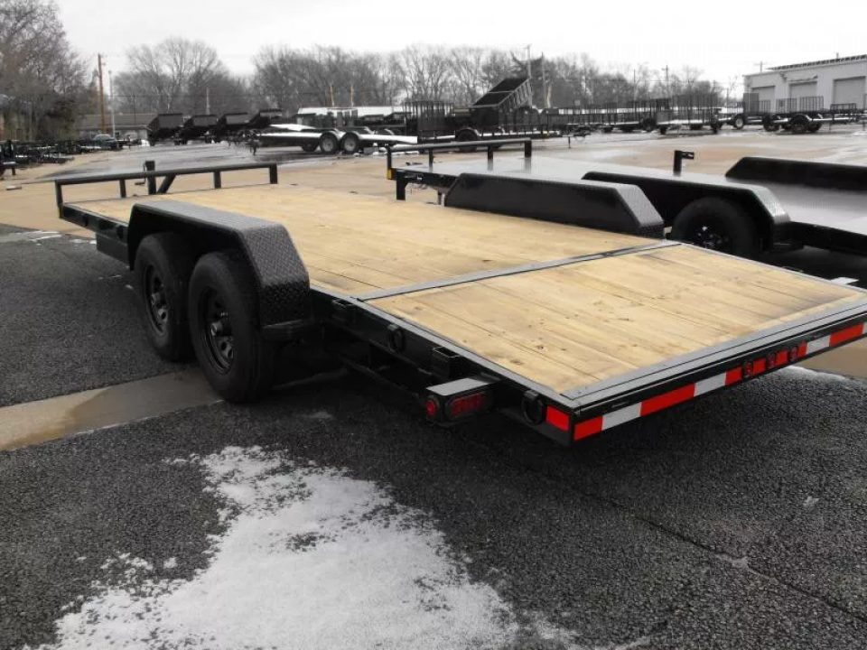 New Buck Dandy Car Hauler   83 X 20   4' Dove (9900 GVWR)   Car Hauler