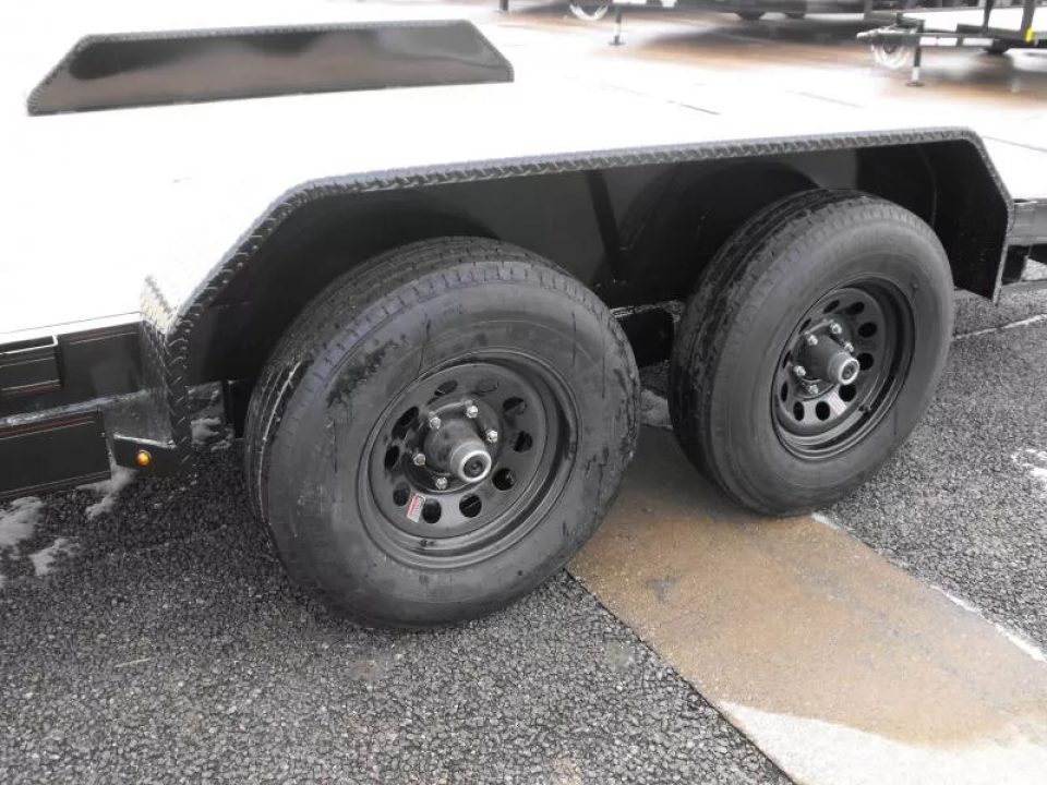 New Buck Dandy Car Hauler   83 X 20   4' Dove (9900 GVWR)   Car Hauler