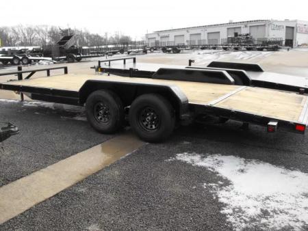 New Buck Dandy Car Hauler   83 X 20   4' Dove (9900 GVWR)   Car Hauler