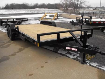 New Buck Dandy Car Hauler   83 X 20   4' Dove (9900 GVWR)   Car Hauler