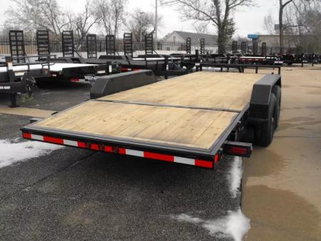 New Buck Dandy Car Hauler   83 X 20   4' Dove (9900 GVWR)   Car Hauler