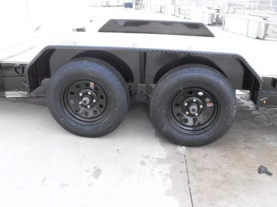 New Buck Dandy Car Hauler   83 X 16   2' Dove (7000 GVWR)   Car Hauler