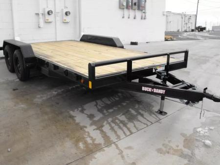 New Buck Dandy Car Hauler   83 X 16   2' Dove (7000 GVWR)   Car Hauler
