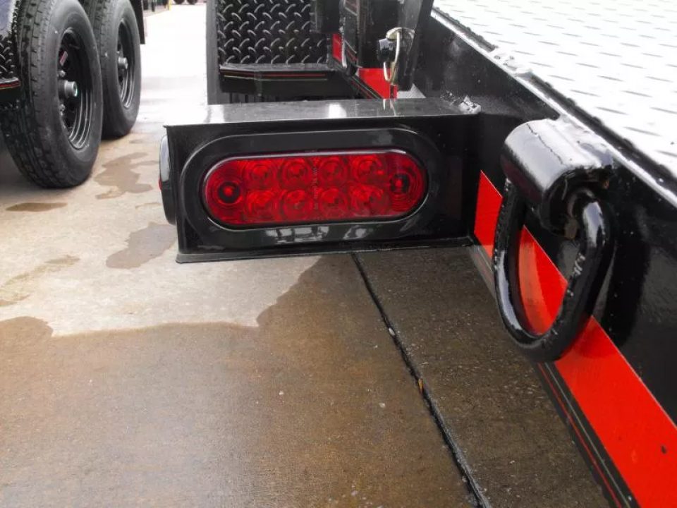 New Equipment Trailer 83 X 18 Dove 14000 GVWR  Stand Up Ramps