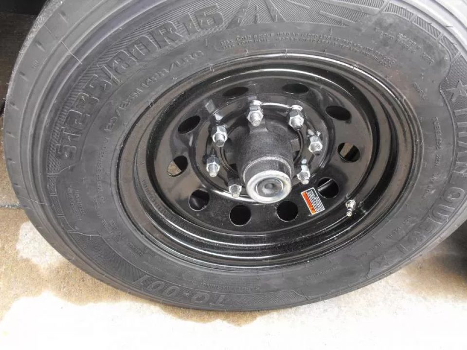 New Equipment Trailer 83 X 18 Dove 14000 GVWR  Stand Up Ramps