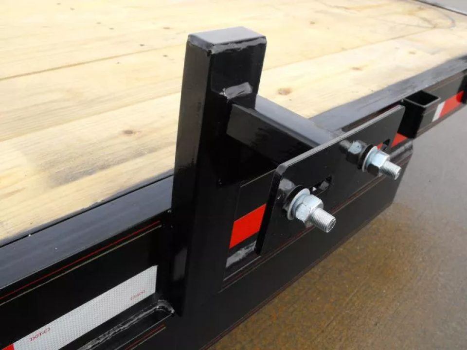 New Equipment Trailer 83 X 18 Dove 14000 GVWR  Stand Up Ramps