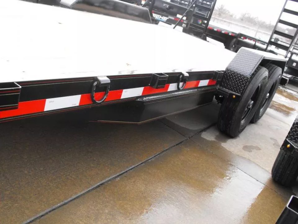 New Equipment Trailer 83 X 18 Dove 14000 GVWR  Stand Up Ramps