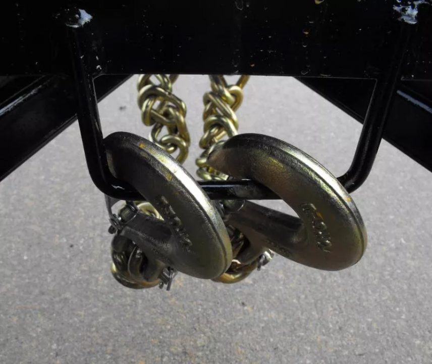 New Equipment Trailer 83 X 18 Dove 14000 GVWR  Stand Up Ramps