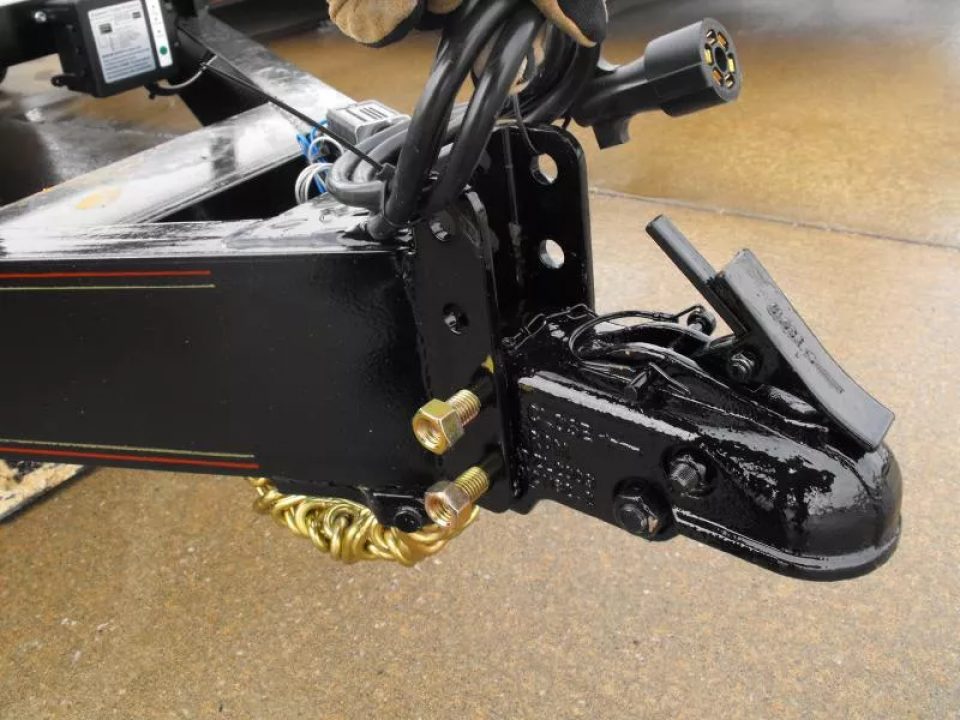 New Equipment Trailer 83 X 18 Dove 14000 GVWR  Stand Up Ramps