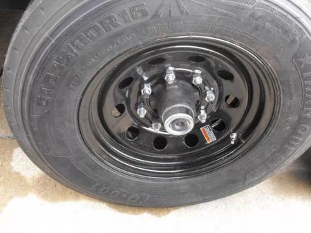 New Equipment Trailer 83 X 18 Dove 14000 GVWR  Stand Up Ramps