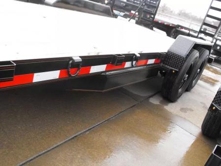 New Equipment Trailer 83 X 18 Dove 14000 GVWR  Stand Up Ramps