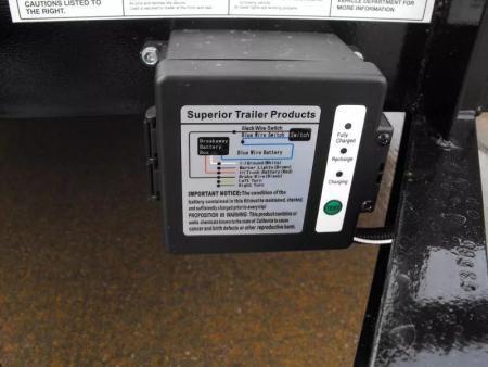 New Equipment Trailer 83 X 18 Dove 14000 GVWR  Stand Up Ramps