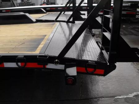 New Equipment Trailer 83 X 18 Dove 14000 GVWR  Stand Up Ramps