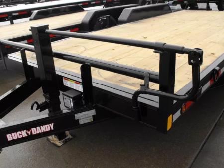 New Equipment Trailer 83 X 18 Dove 14000 GVWR  Stand Up Ramps
