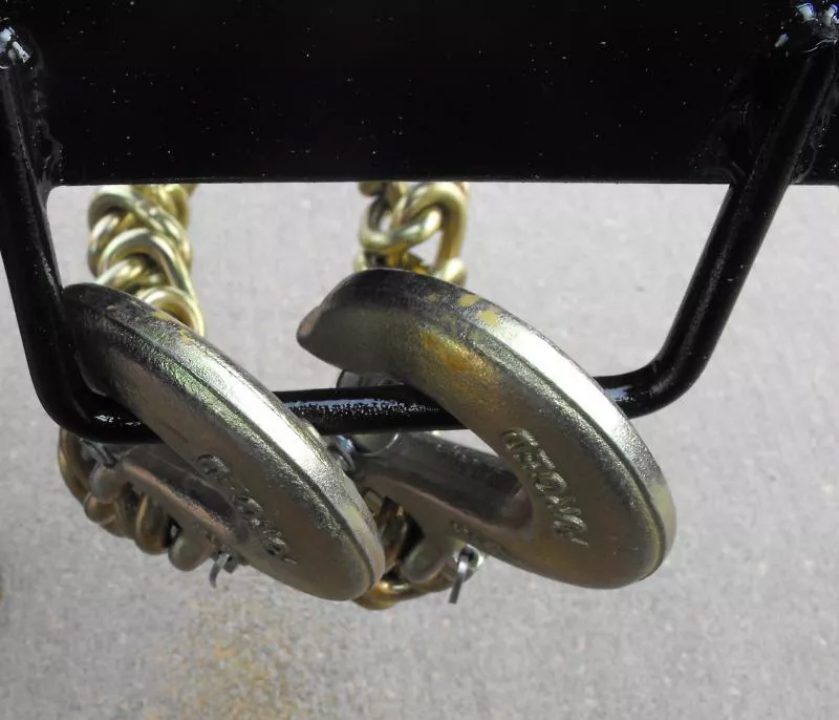 New Equipment Trailer 83 X 18  Dove 14000 GVWR  Stand Up Ramps