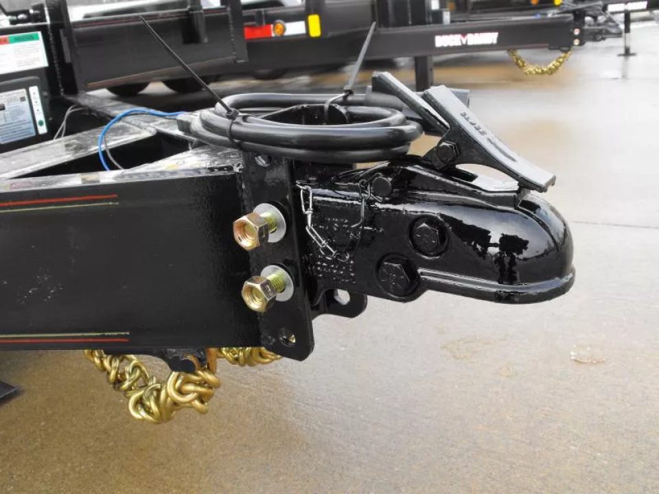 New Equipment Trailer 83 X 18  Dove 14000 GVWR  Stand Up Ramps