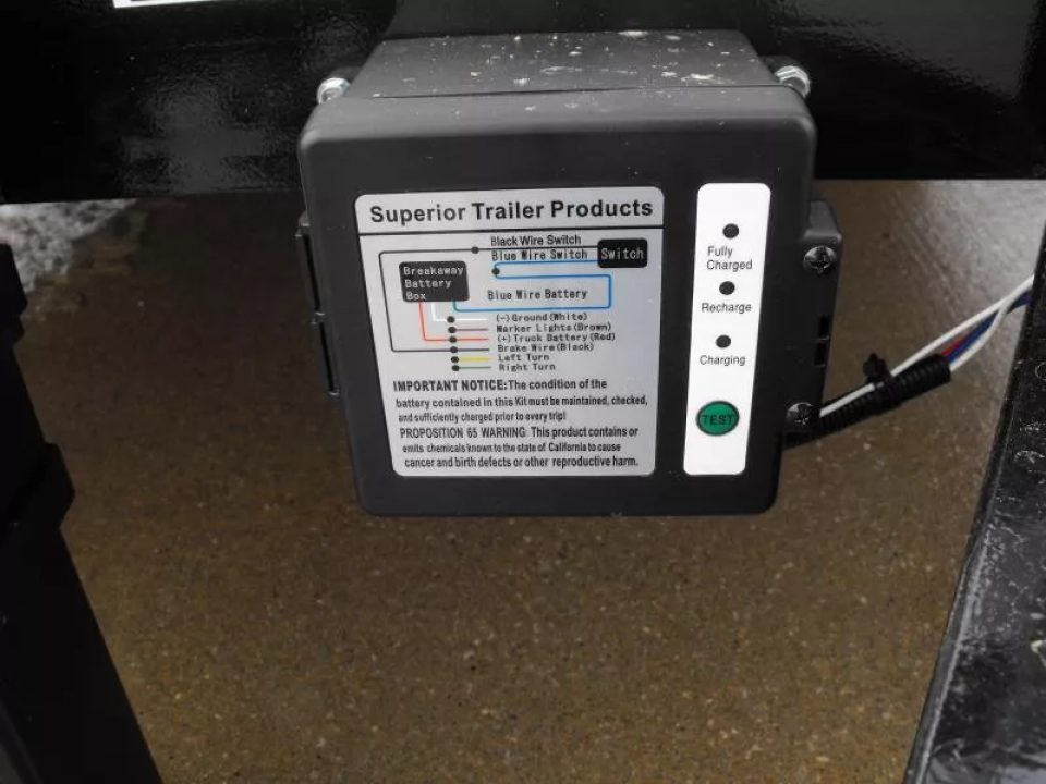 New Equipment Trailer 83 X 18  Dove 14000 GVWR  Stand Up Ramps