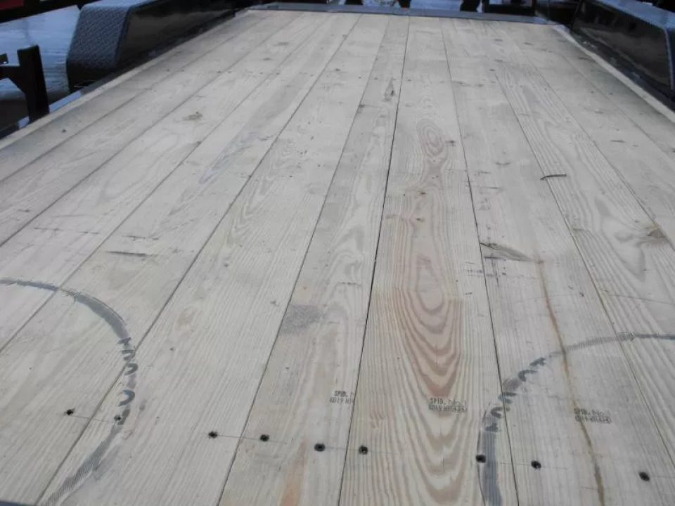 New Equipment Trailer 83 X 18  Dove 14000 GVWR  Stand Up Ramps