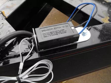 New Equipment Trailer 83 X 18  Dove 14000 GVWR  Stand Up Ramps