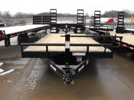 New Equipment Trailer 83 X 18  Dove 14000 GVWR  Stand Up Ramps
