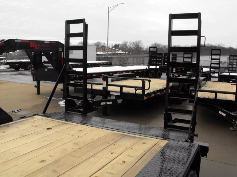New Equipment Trailer 83 X 16  Dove 14000 GVWR  Stand Up Ramps
