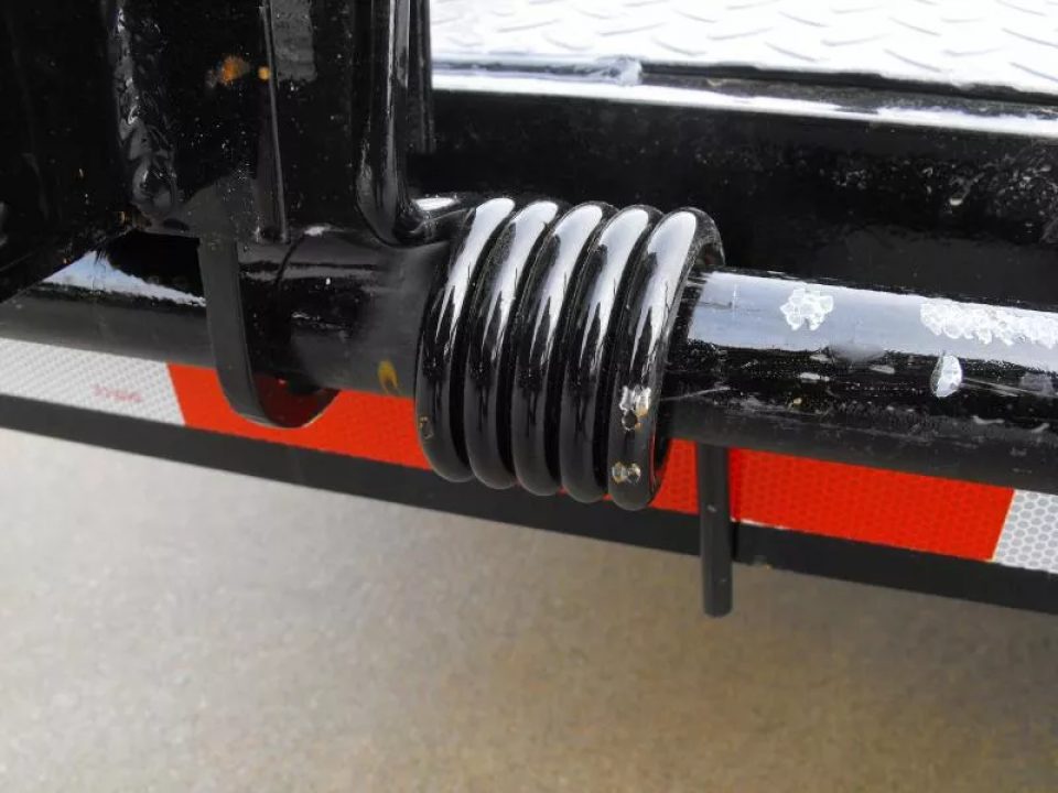 New Equipment Trailer 83 X 16  Dove 14000 GVWR  Stand Up Ramps