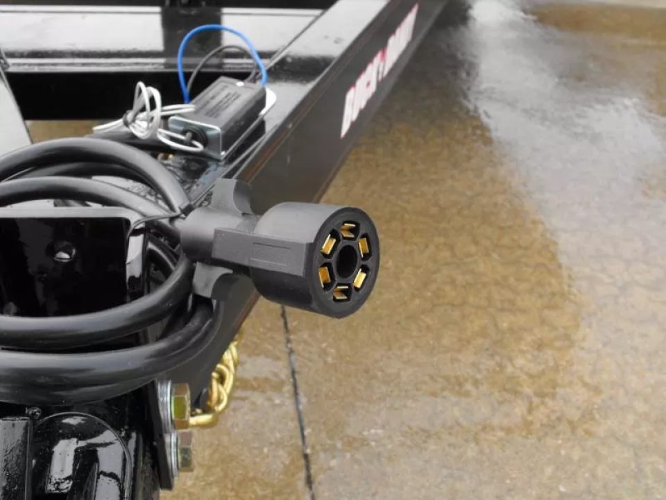 New Equipment Trailer 83 X 16  Dove 14000 GVWR  Stand Up Ramps