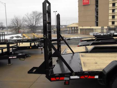 New Equipment Trailer 83 X 16  Dove 14000 GVWR  Stand Up Ramps