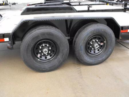 New Equipment Trailer 83 X 16  Dove 14000 GVWR  Stand Up Ramps