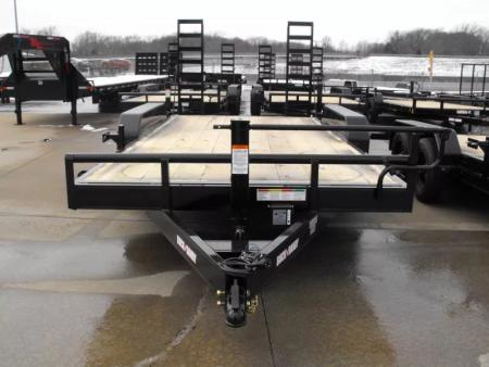 New Equipment Trailer 83 X 16  Dove 14000 GVWR  Stand Up Ramps