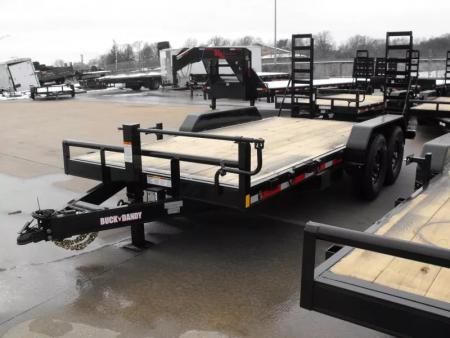 New Equipment Trailer 83 X 16  Dove 14000 GVWR  Stand Up Ramps