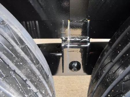 New Equipment Trailer 83 X 16  Dove 14000 GVWR  Stand Up Ramps