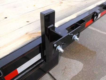 New Equipment Trailer 83 X 16  Dove 14000 GVWR  Stand Up Ramps