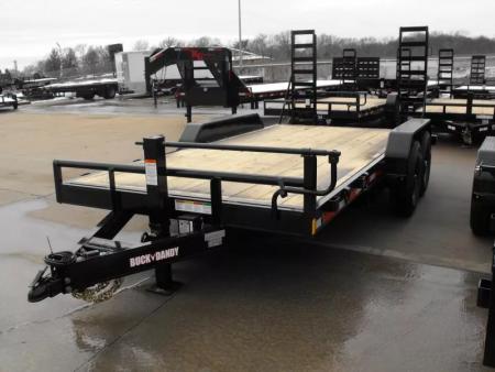 New Equipment Trailer 83 X 16  Dove 14000 GVWR  Stand Up Ramps