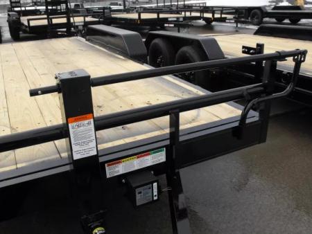 New Equipment Trailer 83 X 16  Dove 14000 GVWR  Stand Up Ramps